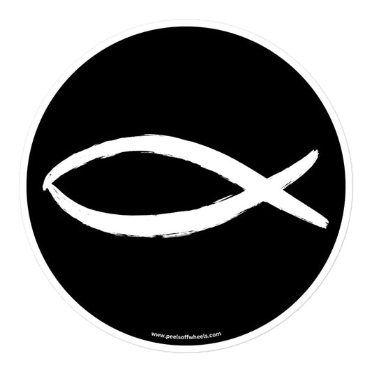 Christian symbol - fish. ichtys