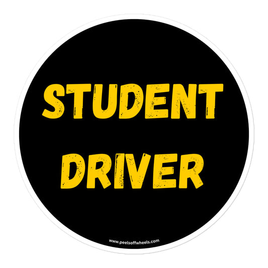 Student Driver sign